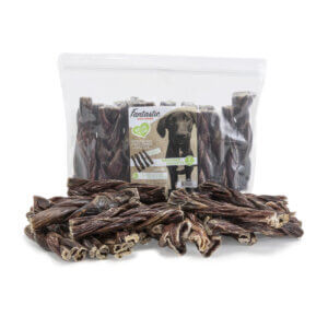 6" Braided Beef Gullets (4 Pack)